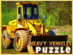 Puzzle cu vehicule grele